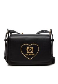 Love Moschino - LOVE MOSCHINO Torebka JC4120PP1LLB0000 Czarny. Kolor: czarny. Materiał: skórzane #1