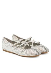 Guess Baleriny FLTKAL PEL02 Szary. Kolor: szary. Materiał: skóra #5