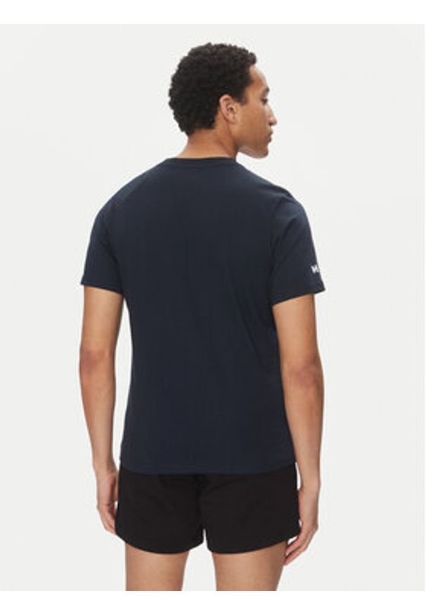 Helly Hansen T-Shirt Crew 34551 Granatowy Regular Fit. Kolor: niebieski. Materiał: bawełna