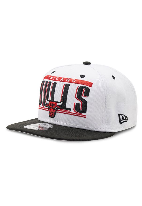 New Era Czapka z daszkiem Chicago Bulls NBA Retro 60288552 Biały. Kolor: biały. Materiał: poliester, materiał. Styl: retro