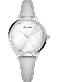 Zegarek Adriatica Zegarek damski Adriatica A3572.5G4FQ CYRKONIE szary. Kolor: szary #1