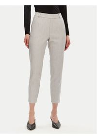 Vila Chinosy Varone 14087406 Szary Slim Fit. Kolor: szary. Materiał: syntetyk #1