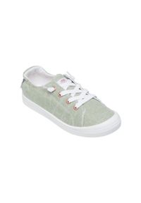 Roxy - Buty dla Kobiety BAYSHORE PLUS Zielony. Kolor: zielony. Materiał: bawełna. Szerokość cholewki: normalna