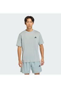 Adidas - Koszulka Workout Essentials Feelready. Kolor: zielony. Technologia: ClimaCool (Adidas). Sport: fitness #1