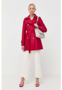 Armani Exchange sweter z domieszką wełny damski kolor złoty lekki. Kolor: złoty. Materiał: wełna. Styl: klasyczny #3