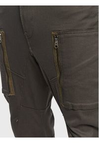 G-Star RAW - G-Star Raw Spodnie materiałowe Zip Pocket 3D D21975-C105-995 Szary Skinny Fit. Kolor: szary. Materiał: bawełna #3