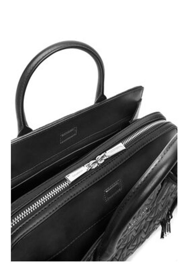 MICHAEL Michael Kors Torebka 30R6S9IS2T Czarny. Kolor: czarny. Materiał: skórzane