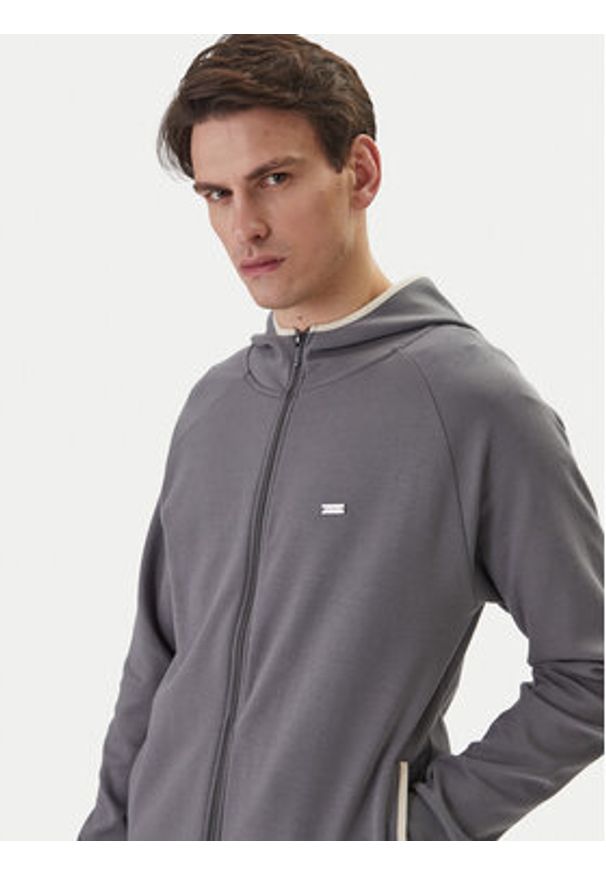 BOSS Bluza Sense 50557206 Szary Regular Fit. Kolor: szary. Materiał: bawełna