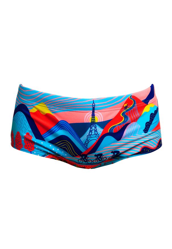 FUNKY TRUNKS - Bokserki pływackie dziecięce Funky Trunks Sidewinder Trunks. Kolor: niebieski