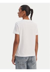 Desigual T-Shirt 26SWTK06 Biały Regular Fit. Kolor: biały. Materiał: bawełna #3