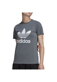 Adidas - adidas Adicolor Classics Trefoil Tee > GN2903. Materiał: elastan, bawełna. Długość rękawa: krótki rękaw. Długość: krótkie. Wzór: aplikacja