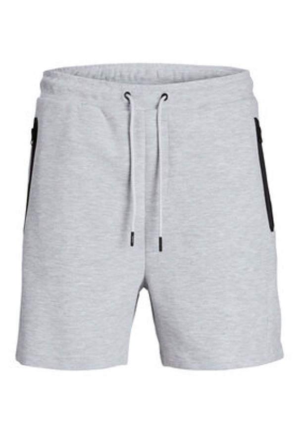 Jack & Jones Szorty sportowe Gordon Fusion 12273304 Szary Regular Fit. Kolor: szary. Materiał: syntetyk. Styl: sportowy