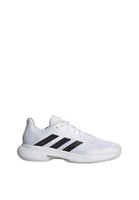 Adidas - Buty CourtJam Control Tennis. Kolor: czarny, szary, biały, wielokolorowy. Materiał: materiał