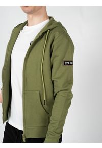 Iceberg Bluza "Hoodie" | E0726300 | Mężczyzna | Khaki. Okazja: na co dzień. Kolor: brązowy. Materiał: bawełna. Wzór: aplikacja. Styl: sportowy, casual #5