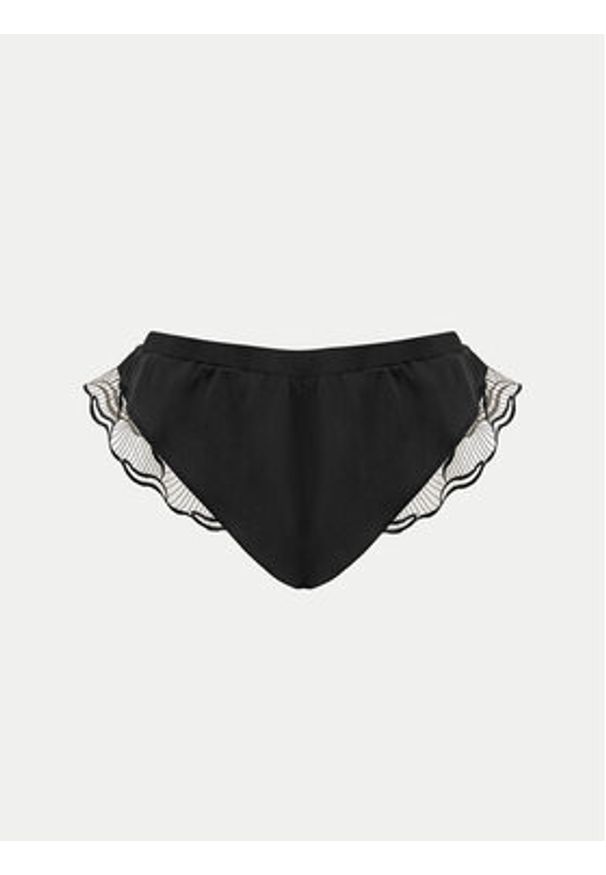 Bluebella Piżama Marabel 42382 Czarny Basic Fit. Kolor: czarny. Materiał: syntetyk