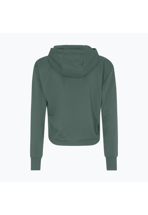 Fila - Bluza damska FILA Rheine Cropped Hoody. Kolor: zielony