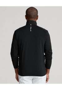 Ralph Lauren - RALPH LAUREN - Czarna bluza z logo. Typ kołnierza: polo. Kolor: czarny. Materiał: tkanina. Długość rękawa: długi rękaw. Długość: długie #3