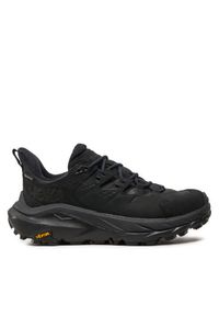 HOKA - Hoka Trekkingi Kaha 2 Low 1123191 Czarny. Kolor: czarny. Materiał: skóra, nubuk