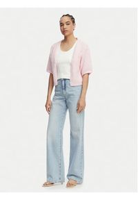 Vero Moda Kardigan Maybe 10348316 Różowy Regular Fit. Kolor: różowy. Materiał: syntetyk #2