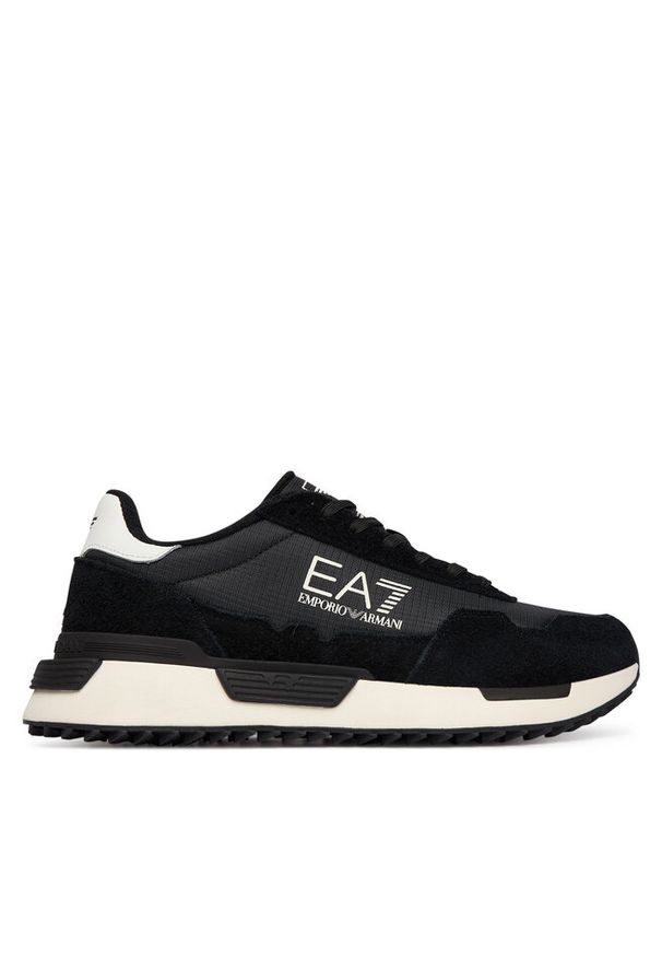 Sneakersy EA7 Emporio Armani. Kolor: czarny