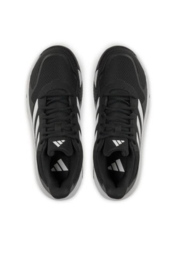 Adidas - adidas Buty do tenisa CourtJam Control 3 Clay Tennis ID7392 Czarny. Kolor: czarny. Materiał: materiał, mesh. Sport: tenis