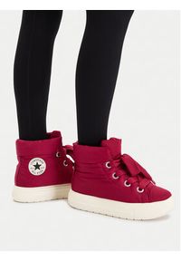 Converse Trzewiki Chuck Taylor All Star Elements Boot High Top Sporty A14274C Różowy. Kolor: różowy. Materiał: materiał. Styl: sportowy #4