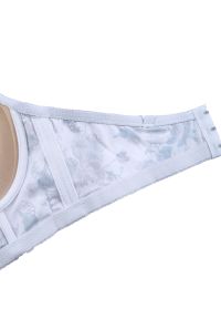 Intica - Biustonosz gorsetowy z podparciem i zdobieniami Larussia. Kolor: wielokolorowy. Materiał: materiał. Wzór: aplikacja #3