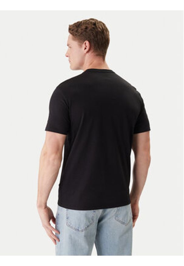 Calvin Klein Jeans T-Shirt LV04RB866G Czarny Regular Fit. Kolor: czarny. Materiał: bawełna