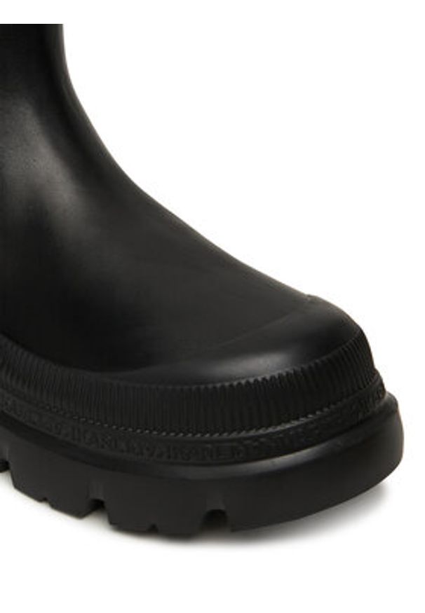 Karl Lagerfeld - KARL LAGERFELD Sztyblety KL43545 Czarny. Kolor: czarny. Materiał: skóra