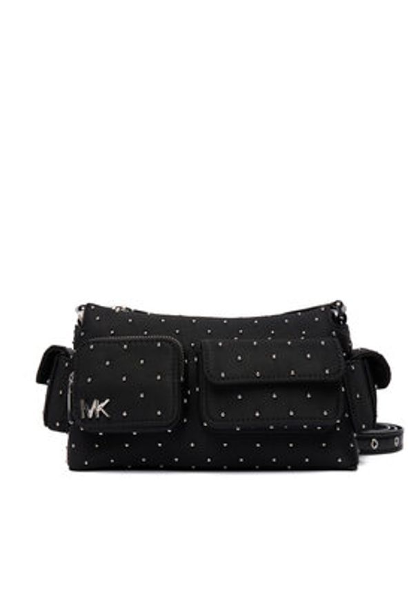MICHAEL Michael Kors Torebka 32R6SM3C5C Czarny. Kolor: czarny. Materiał: skórzane