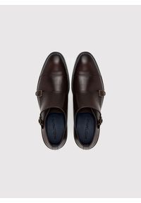 Pako Lorente - PAKO LORENTE – Brązowe monki męskie. Zapięcie: klamry. Kolor: brązowy. Materiał: skóra, jeans #6
