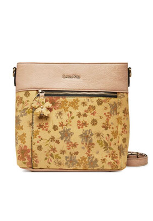 Laura Vita Torebka Adra 02 Brązowy. Kolor: brązowy. Materiał: skórzane