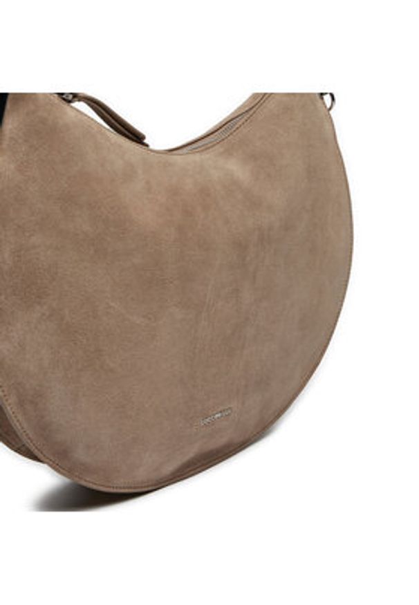 Coccinelle Torebka QKG Coccinellesunup Suede E1 QKG 13 01 01 Beżowy. Kolor: beżowy. Materiał: skórzane, zamszowe