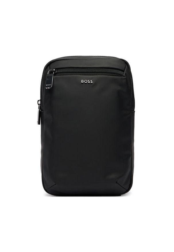 BOSS Saszetka Jace 50567388 Czarny. Kolor: czarny. Materiał: skóra