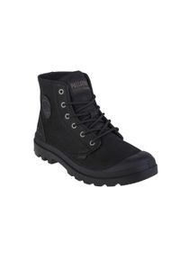 Buty sportowe Sneakersy unisex, Palladium Pampa Hi Supply Lth. Kolor: czarny. Materiał: materiał, syntetyk. Sport: turystyka piesza