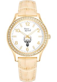 Zegarek Pierre Ricaud Zegarek damski Pierre Ricaud P21068.1253QZRE beżowy. Kolor: beżowy #1