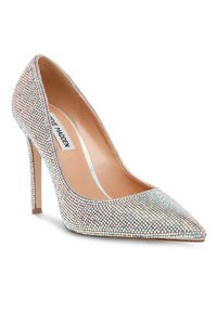 Steve Madden Szpilki Evelyn-R Pump SM11002840-02003-06K Srebrny. Kolor: srebrny. Materiał: materiał. Obcas: na szpilce #4