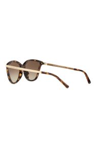 Michael Kors Okulary przeciwsłoneczne 0MK2139U damskie kolor brązowy. Kolor: brązowy #4