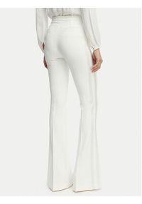 Elisabetta Franchi Spodnie materiałowe PA-184-62E2-V290 Biały Slim Fit. Kolor: biały. Materiał: syntetyk #3