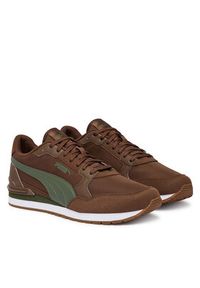 Puma Sneakersy St Runner V4 L 39906929 Brązowy. Kolor: brązowy. Materiał: skóra #3