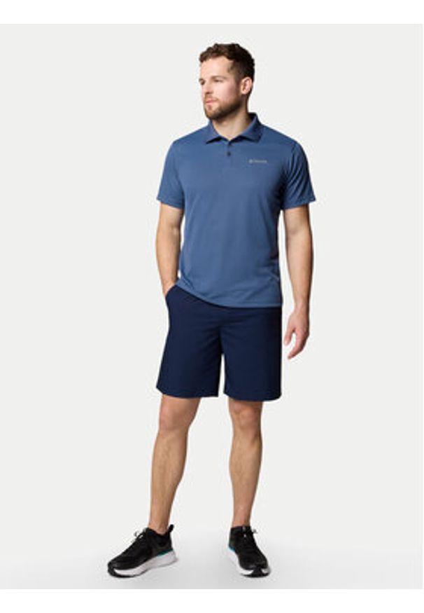 columbia - Columbia Szorty sportowe Washed Out™ Easy Short 2119671 Błękitny Regular Fit. Kolor: niebieski. Materiał: bawełna