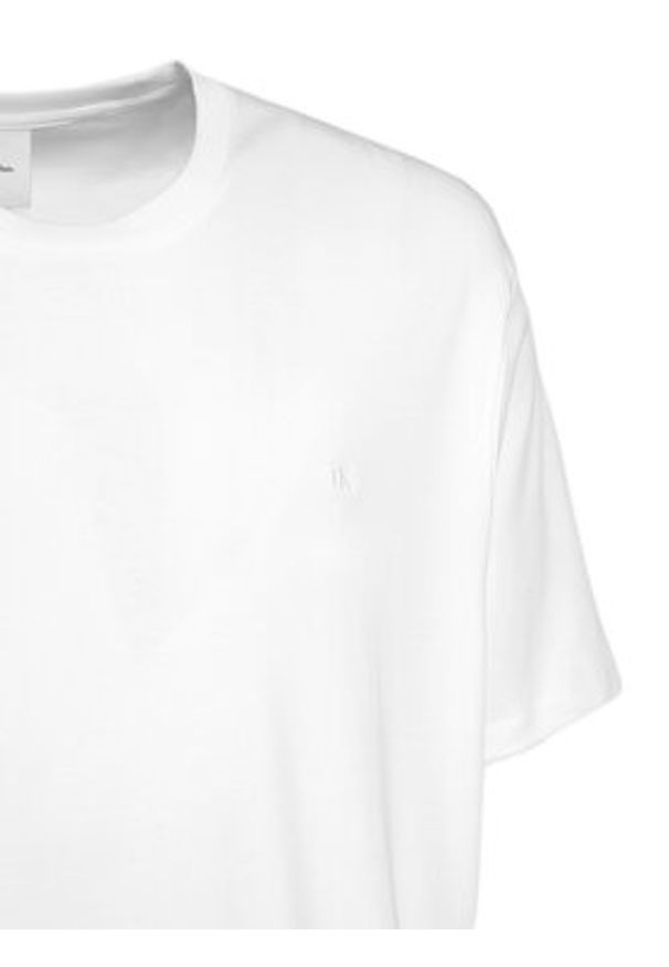 Calvin Klein Koszula LV04LB275G Biały Relaxed Fit. Kolor: biały. Materiał: bawełna