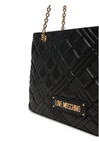 Love Moschino - LOVE MOSCHINO Torebka JC4145PP0NLA0000 Czarny. Kolor: czarny. Materiał: skórzane #3