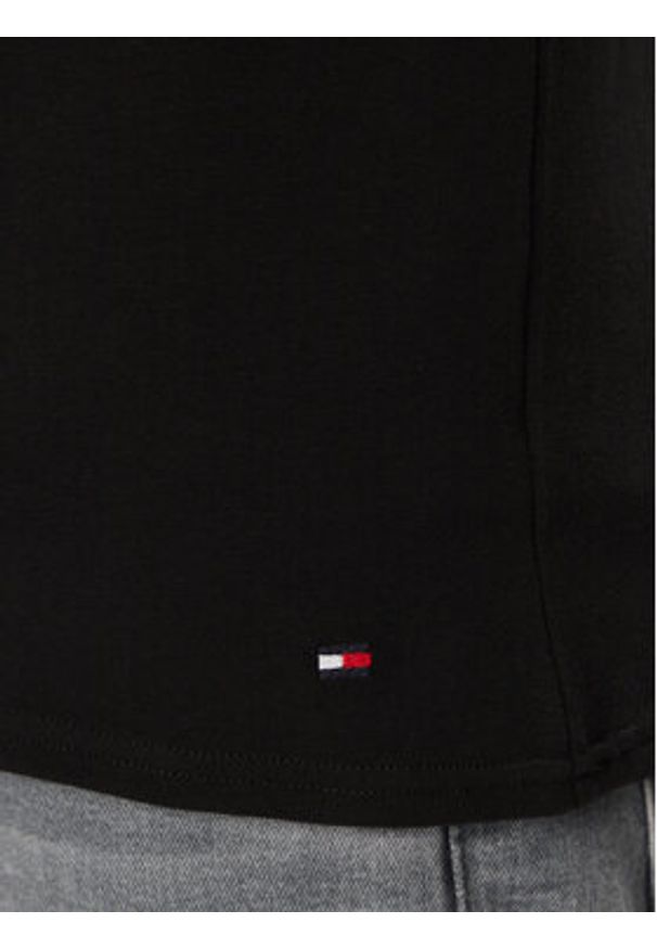 TOMMY HILFIGER - Tommy Hilfiger Komplet t-shirtów UM0UM03137 Czarny Regular Fit. Kolor: czarny. Materiał: bawełna