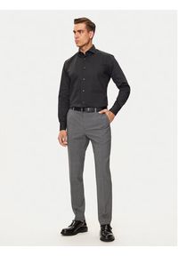 Liu Jo Koszula QXX011 T2662 Czarny Regular Fit. Kolor: czarny. Materiał: bawełna #4