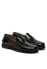 TOMMY HILFIGER - Tommy Hilfiger Mokasyny FM0FM05362 Czarny. Kolor: czarny. Materiał: lakier, skóra #3