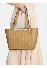 Karl Lagerfeld - KARL LAGERFELD Torebka A2W30026 Brązowy. Kolor: brązowy. Materiał: skórzane #1