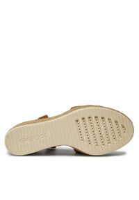 Geox Espadryle D Ponza D35GVC 00021 C6001 Brązowy. Kolor: brązowy. Materiał: skóra, zamsz
