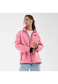 SIROKO - Kurtka lifestyle męska W2 Lollipop LF. Kolor: różowy. Materiał: softshell, materiał