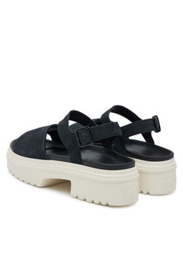 Converse Sandały Chuck Taylor All Star A15075C Czarny. Kolor: czarny. Materiał: zamsz, skóra